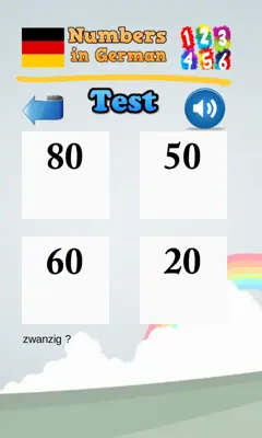 Learn Numbers in German android App screenshot 1